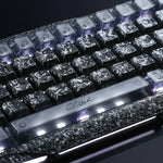 GravaStar Mercury V60 Pro 60% Hall Effect Magnetic Gaming Keyboard – Cyber Frost Black