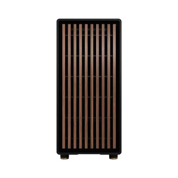Fractal North Charcoal TG Light Tint Gaming Case,  Black