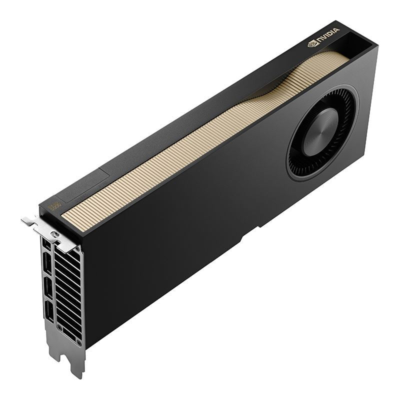 NVIDIA RTX PRO 5000 Blackwell Professional GPU 48GB GDDR7 ECC (PCIe 5.0, 14080 CUDA Cores, 4x DisplayPort 2.1, 300W, Dual-Slot, Blower Active Fan, Multi-Instance GPU)