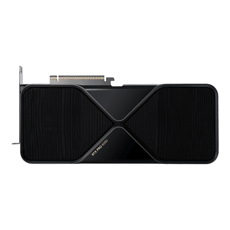NVIDIA RTX PRO 6000 Blackwell Workstation Edition 96GB GDDR7 Professional Graphics Card (PCIe 5.0, 24064 CUDA Cores, 4x DisplayPort 2.1b, ECC Memory, 600W, Dual-Slot)