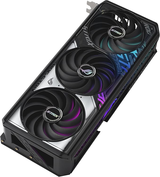 ASUS ROG Strix GeForce RTX™ 5070 OC Edition 12GB GDDR7 Gaming Graphics Card (PCIe 5.0, DLSS 4, 2x HDMI 2.1b, 3x DisplayPort 2.1b, 3.2-Slot, Axial-tech Fans, Aura Sync RGB)