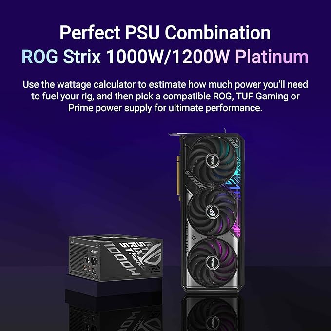 ASUS ROG Strix GeForce RTX™ 5070 Ti OC Edition 16GB GDDR7 Gaming Graphics Card (PCIe 5.0, DLSS 4, 2x HDMI 2.1b, 3x DisplayPort 2.1b, 3.2-Slot, Triple Axial-tech Fans, Aura Sync RGB, Black)