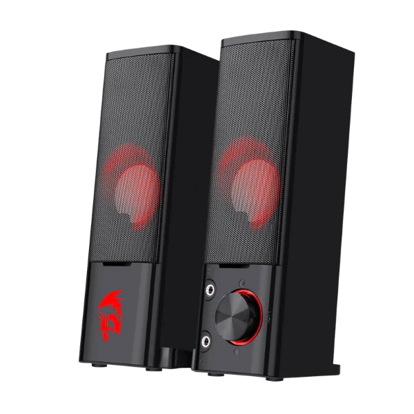 Redragon GS550 Orpheus PC Gaming Speakers, 2.0 Channel Stereo Desktop Computer Sound Bar