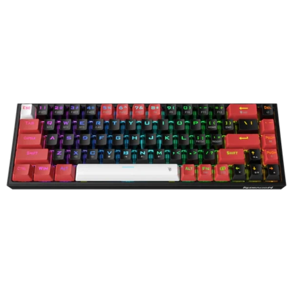 Redragon K631 PRO 65% 3-Mode Wireless RGB Gaming Keyboard, 68 Keys Hot-Swappable Compact Mechanical Keyboard