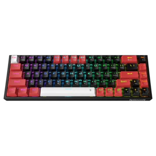 Redragon K631 PRO 65% 3-Mode Wireless RGB Gaming Keyboard, 68 Keys Hot-Swappable Compact Mechanical Keyboard