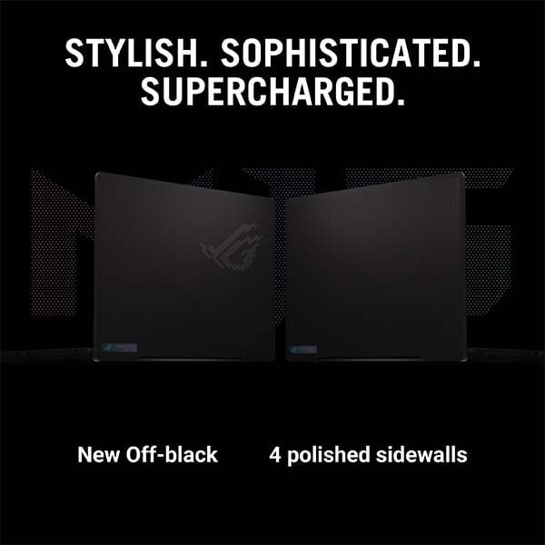 ROG Zephyrus M16 GU604VY-NM061W (Off Black) Gaming Laptop, i9-13900H 32GB 2TB SSD, NV RTX4090,16GB VRAM, WIN11 HOME,16.0 inch QHD+16:10 (2560 x 1600) 240Hz, FHD Webcam, Backlit-RGB-Eng-Arb-KB