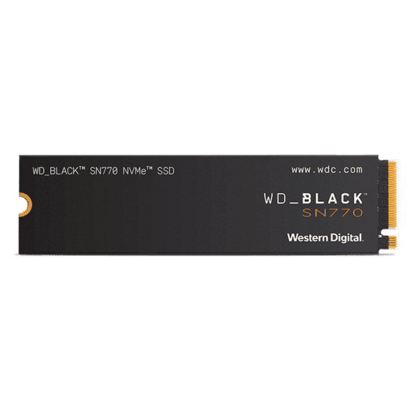 WD Black SN770 NVMe 1TB Internal SSD M.2 PCIe Gen4 x4