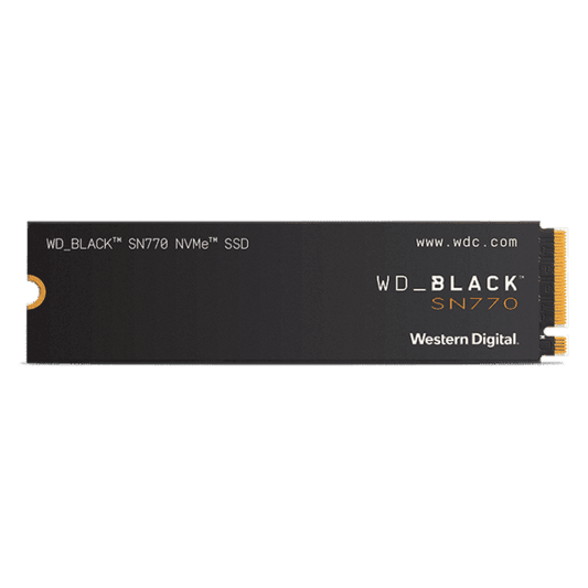 WD Black SN770 NVMe 1TB Internal SSD M.2 PCIe Gen4 x4