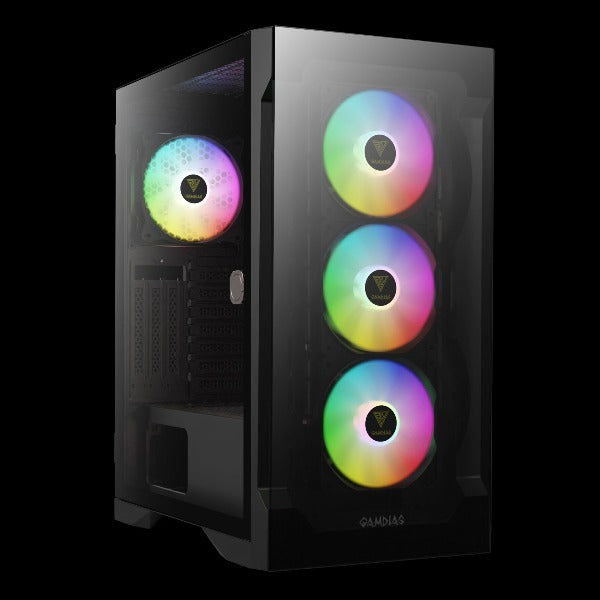 GAMDIAS TALOS E2 ELITE Mid Tower Case, Black