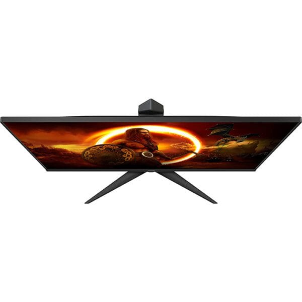 AOC Gaming Q27G2S - 27 Inch QHD Monitor, 165Hz, 1ms MPRT, IPS, FreeSync, Gsync Compatible, Height Adjust, Game Modes (2560x1440 @ 165Hz, 370 cd/m², HDMI 2.0 x 2, DisplayPort 1.4x1)Black-Red