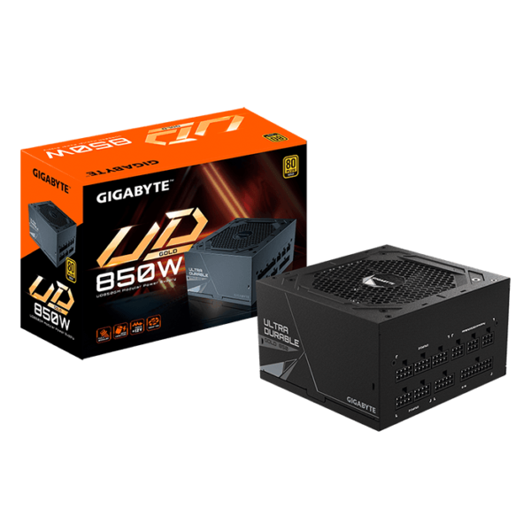 GIGABYTE UD850GM PG5 V2 850W 80 PLUS Gold Fully Modular ATX 3.0 Power Supply