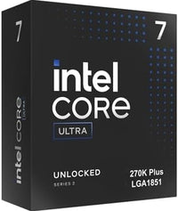 Intel Core Ultra 7 270K Plus Processor Box – 24‑Core Arrow Lake, LGA1851, Up to 5.5GHz, 36MB Cache