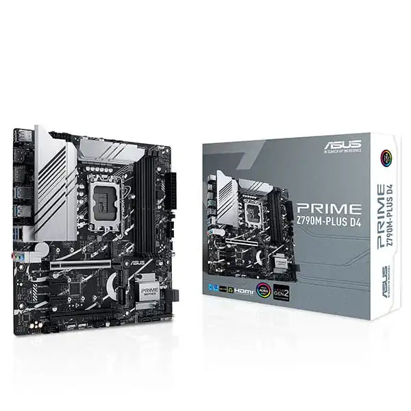 Asus Prime Z790M-PLUS D4 LGA1700 13th Gen mATX Motherboard
