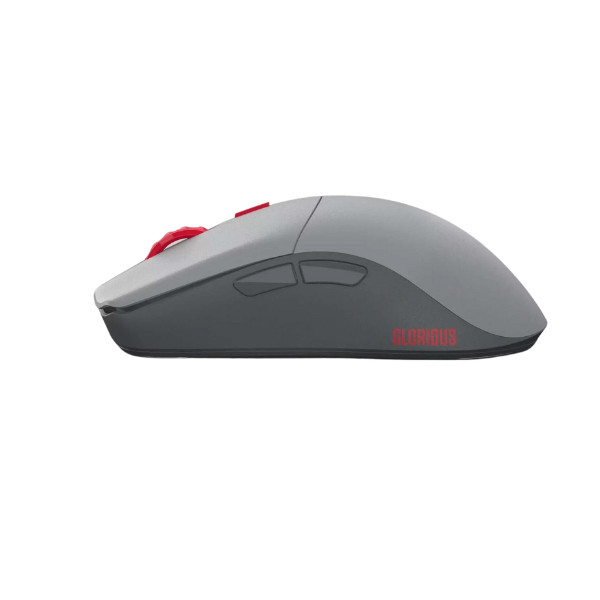 Glorious Series One PRO Wireless Mouse - Centauri - Grey/Red - Forge