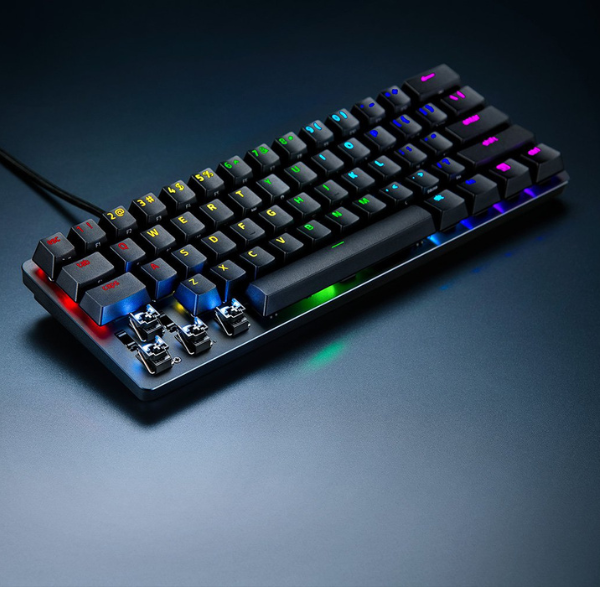Razer Huntsman Mini Analog – US 60% Gaming Keyboard with Analog Optical Switches,Black