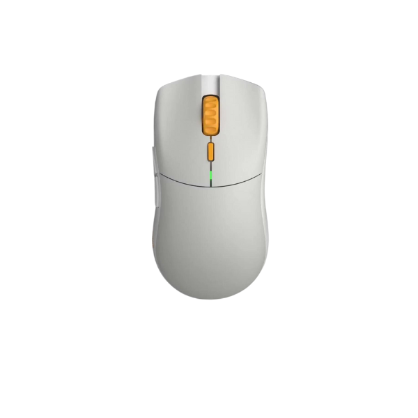 Glorious Series One PRO Wireless Mouse - Genos - Grey/Gold - Forge