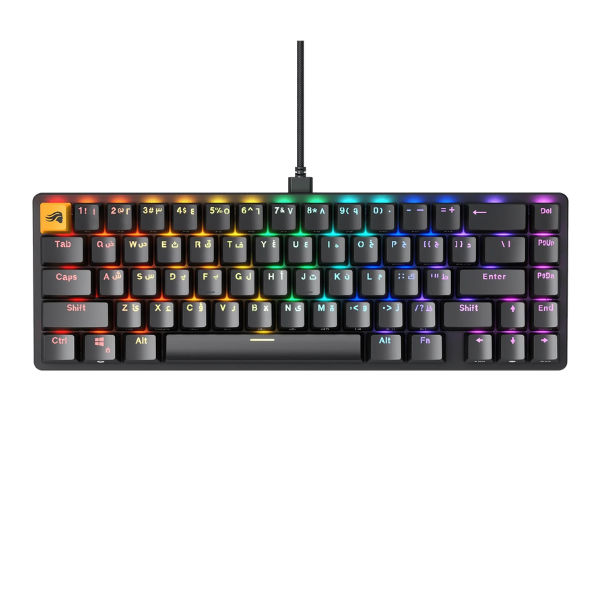 Glorious GMMK2 65% Pre-Built ANSI Arabic Black