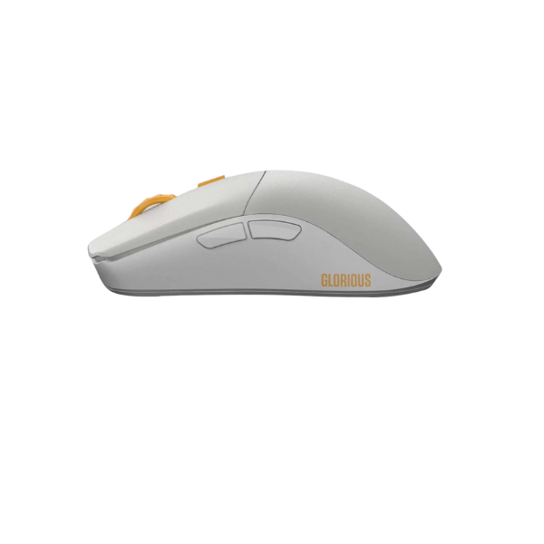 Glorious Series One PRO Wireless Mouse - Genos - Grey/Gold - Forge