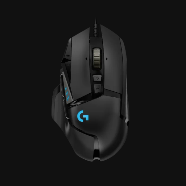 LOGITECH G502 HERO High Performance Gaming Mouse,Black