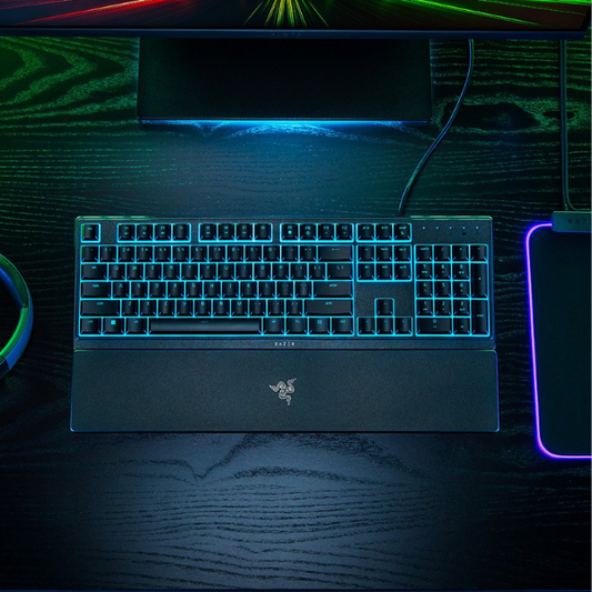 Razer Ornata V3 X – US Low-profile Membrane RGB Keyboard