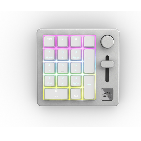 Glorious Numpad Prebuilt - White Slate