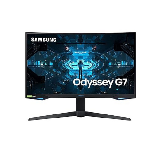 SAMSUNG LC32G75 32″ Odyssey G7 Gaming Monitor, 2K, 1Ms, 240Hz, Curved Screen