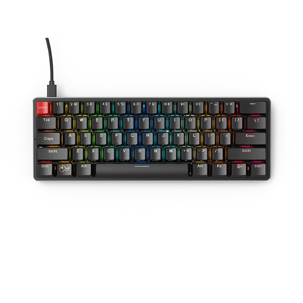 Glorious  Modular Mechanical Keyboard-Compact, Black