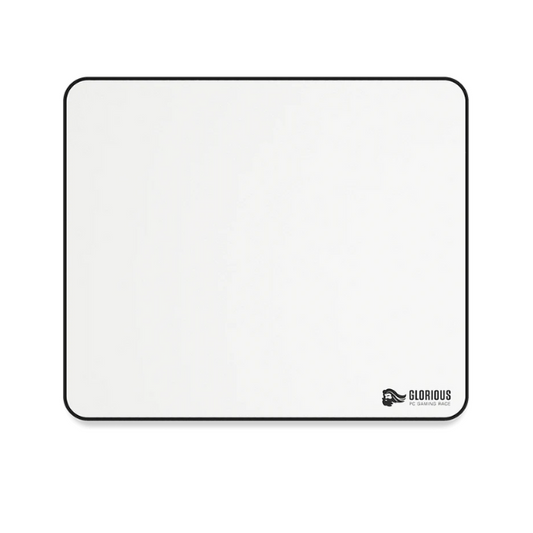 GLORIOUS Large Gaming Mouse Pad - 11"x13" - White Edition