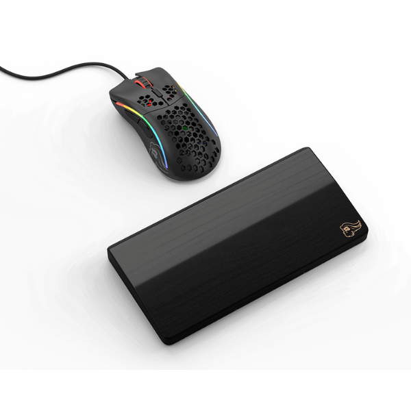Glorious Wood Mouse Wrist Rest (Onyx) Black