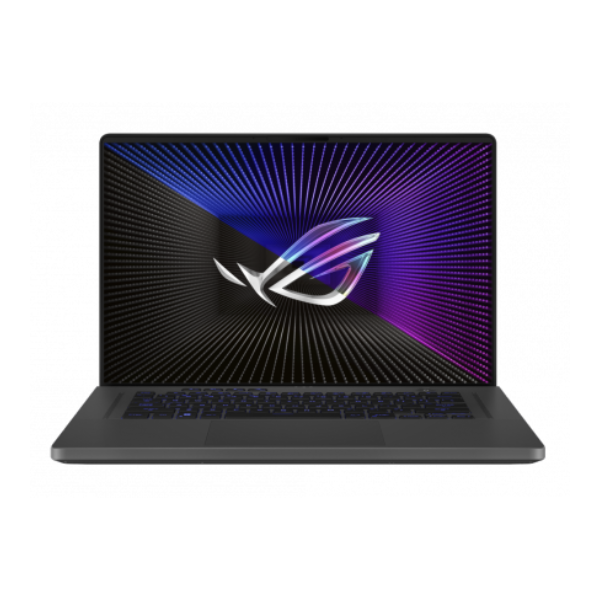 ROG Zephyrus G16 GU603ZV-N4014W (Eclipse Gray) Gaming Laptop, I7-12700H 16GB 1TB SSD, NV RTX4060 8GB VRAM, WIN11 HOME, 16-inch (2560 x 1600) 16:10, 240Hz, HD Webcam, Backlit-RGB-Eng-Arb-KB
