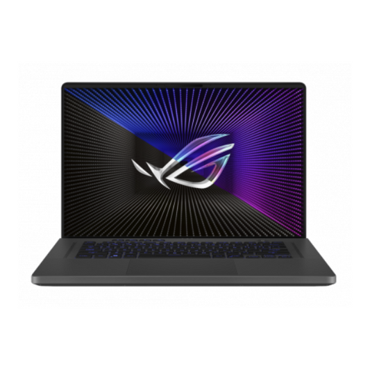 ROG Zephyrus G16 GU603ZV-N4014W (Eclipse Gray) Gaming Laptop, I7-12700H 16GB 1TB SSD, NV RTX4060 8GB VRAM, WIN11 HOME, 16-inch (2560 x 1600) 16:10, 240Hz, HD Webcam, Backlit-RGB-Eng-Arb-KB