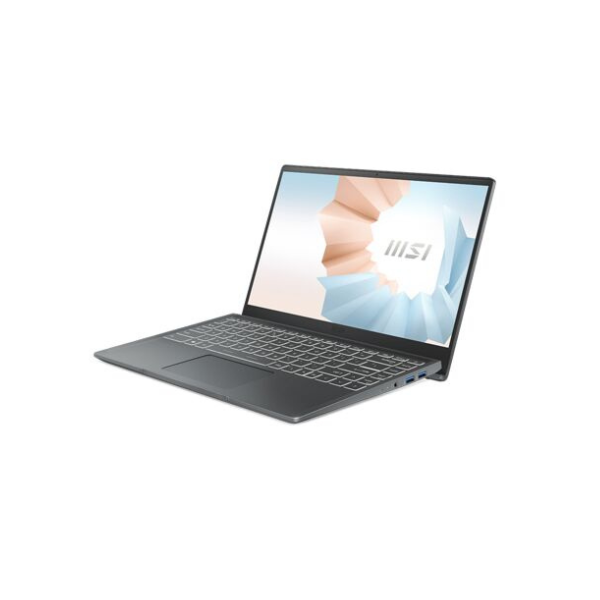 MSI MODERN 14 B5M 9S7-14DL24-075 | AMD R7 5700U, 8GB, 512GB SSD, 14"FHD, AMD Radeon Graphics, Win11 Home, Eng-Arab K/B, Carbon Grey