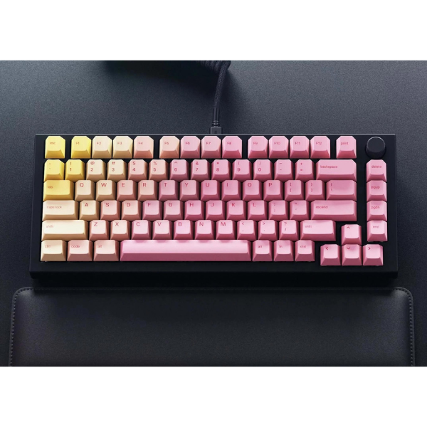 Glorious GPBT Keycaps – Pink Grapefruit – Forge | GLO-KC-GPBT-PG-FORGE
