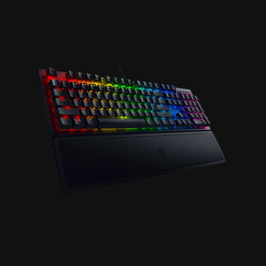 Razer BlackWidow V3 – Green Switch – US – Black Mechanical Gaming Keyboard with Razer Chroma RGB