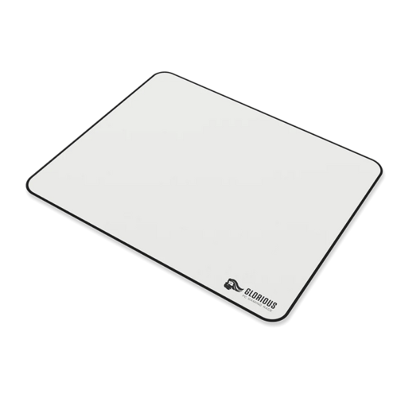 GLORIOUS Large Gaming Mouse Pad - 11"x13" - White Edition