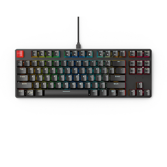 Glorious Modular Mechanical Gaming Keyboard - Tenkeyless - TKL (Pre-Built) Black