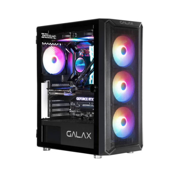 Gaming Pc |GALAX REVALUTION 05 ,INTEL CORE I5 12400F, PNY GTX 1650 4 GB