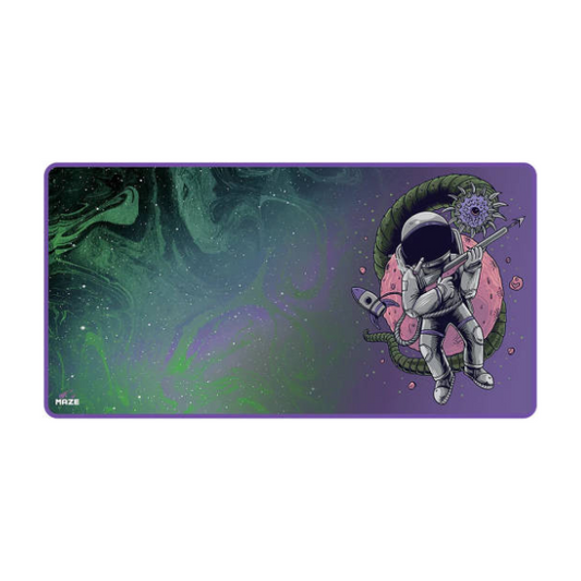 Maze 3XL Extended Mouse Pad/Mat, 48" x 24" x 0.2" Dimension, 5mm Thick, Ultraglide 2, Waterproof, Anti-Fray, Anti-Slip, Smooth Surface for Maximum Control and Speed, Astro CGR-GP | KY-DCQJ-46IK