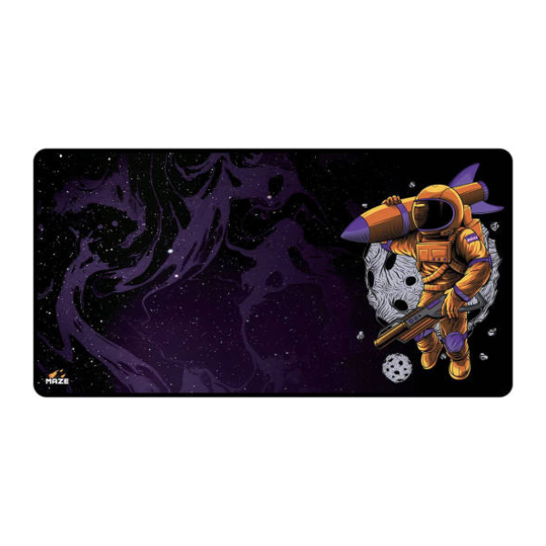 Maze 3XL Extended Mouse Pad/Mat, 48" x 24" x 0.2" Dimension, 5mm Thick, Ultraglide 2, Waterproof, Anti-Fray, Anti-Slip, Smooth Surface for Maximum Control and Speed, Astro RCT-YP | XH-T3YH-SAWR