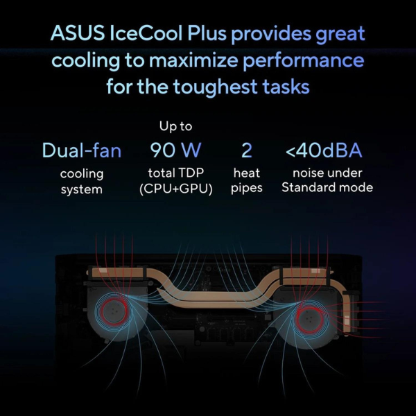 ASUS K6602HC-MB082W | Core i9 11900H, 16GB, 1TB SSD, 16" WUXGA, 4GB NVIDIA RTX3050, Win11 Home, Eng-Arab K/B, Sliver
