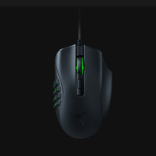 Razer Naga X Ergonomic MMO Gaming Mouse with 16 buttons