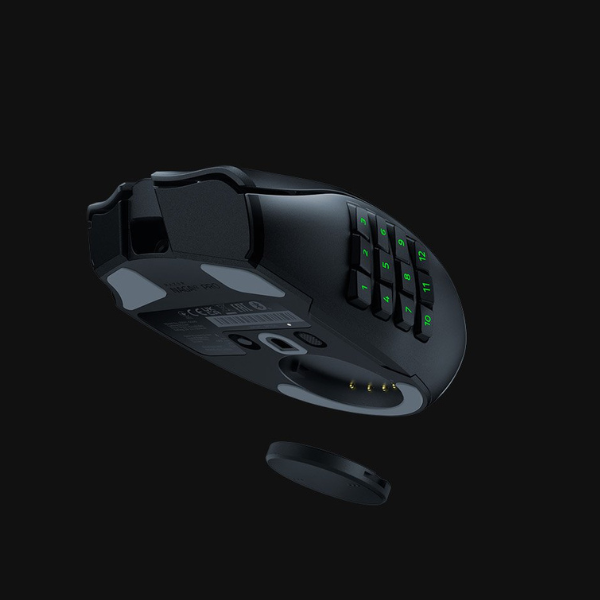 Razer Naga Pro Modular Wireless Mouse with Swappable Side Plates