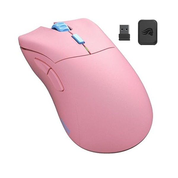 Glorious Model D Wireless PRO - Flamingo - Pink - Forge