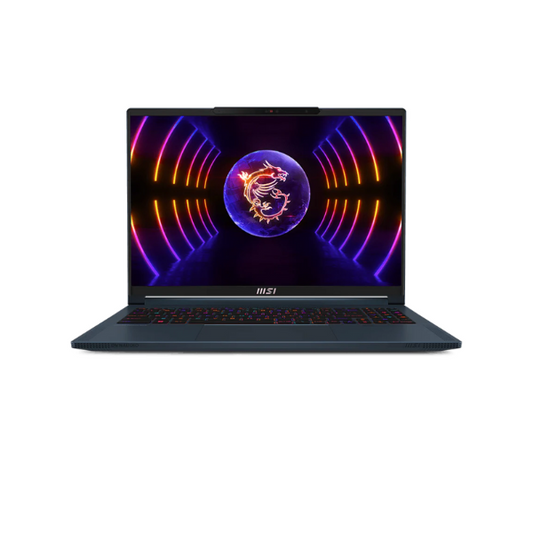 MSI STEALTH 16 STUDIO A13VG 9S7-15F212-022 | Core i9 13900H, 32GB, 1TB SSD, 16" QHD+ 240Hz, 8GB NVIDIA RTX4070, Win11 Home, Eng-Arab K/B, Blue