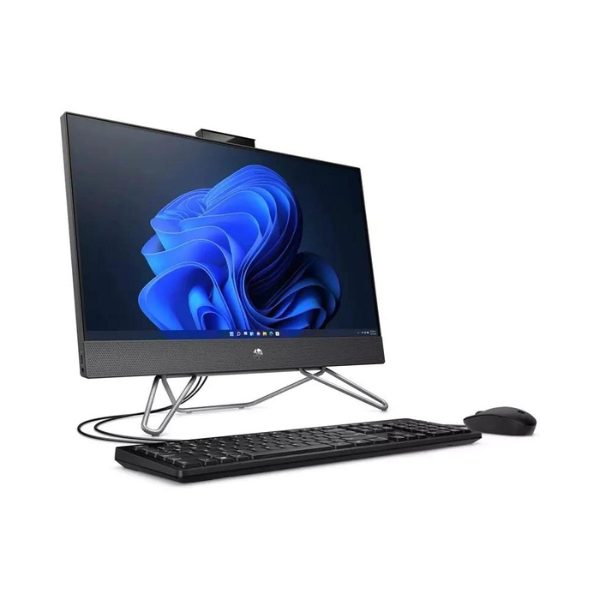 HP AIO 24 CB1009NE-6J7F3EA#ABV | Core i5 1235U, 8GB, 512GB SSD, 23.8"FHD Touch, 2GB NVIDIA MX450, Win11 Home, Black, USB KeyBoard & Mouse
