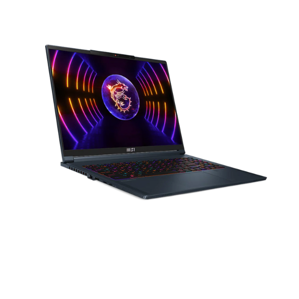 MSI STEALTH 16 STUDIO A13VG 9S7-15F212-022 | Core i9 13900H, 32GB, 1TB SSD, 16" QHD+ 240Hz, 8GB NVIDIA RTX4070, Win11 Home, Eng-Arab K/B, Blue