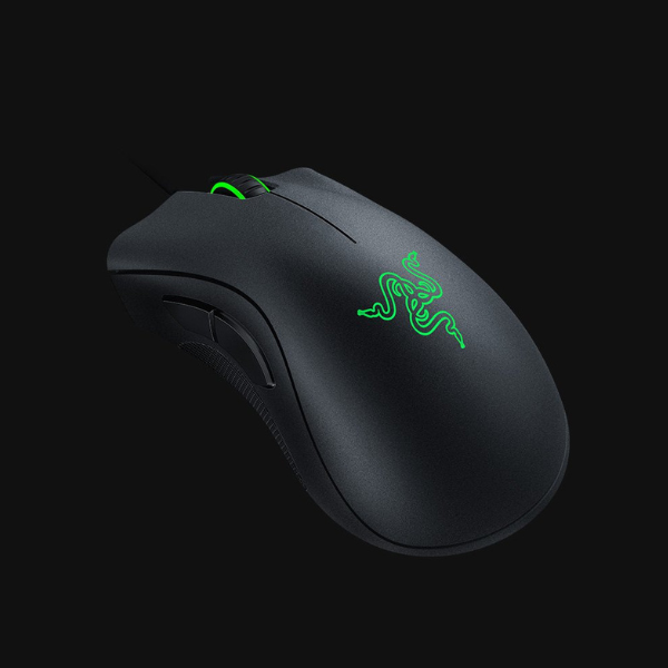 Razer DeathAdder Essential – Black Essential gaming mouse with 6,400 DPI optical sensor ,Black