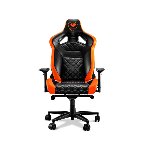 Cougar Armor Titan Gaming Chair – Orange/Black