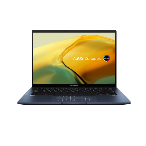 ASUS Zenbook 14 UX3402ZA-OLED1P5W (Ponder Blue), Slim Laptop, OLED, I5-1240P 8GB 512GB SSD, Win 11 Home, 14- Inch 2.8K (2880 X 1800)