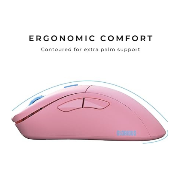 Glorious Model D Wireless PRO - Flamingo - Pink - Forge